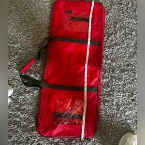 Red wrapping paper storage Bag. New